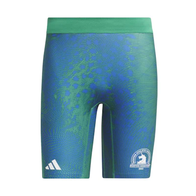 adidas Slim Fit Striped Sports Shorts Green IM3388