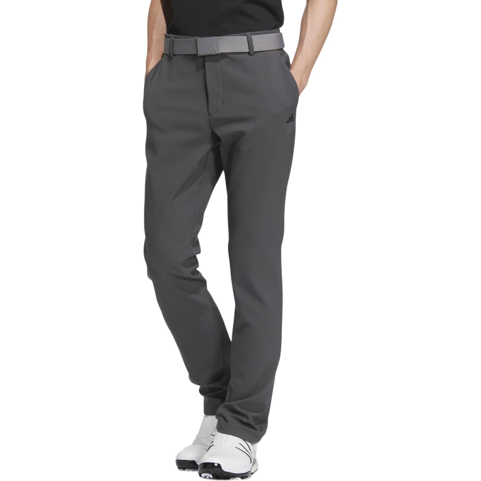 Lookbook adidas Stretch Knit Track Pants Deep Gray - Seluar Santai Lembut & Selesa IM7291