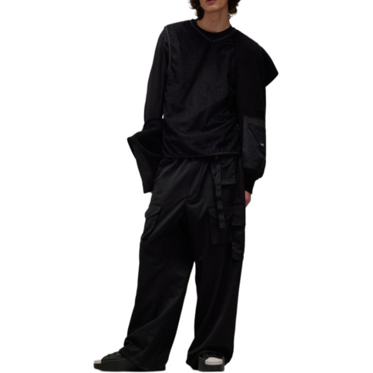 Shop adidas 條紋無袖圓領背心 黑色 IW7501