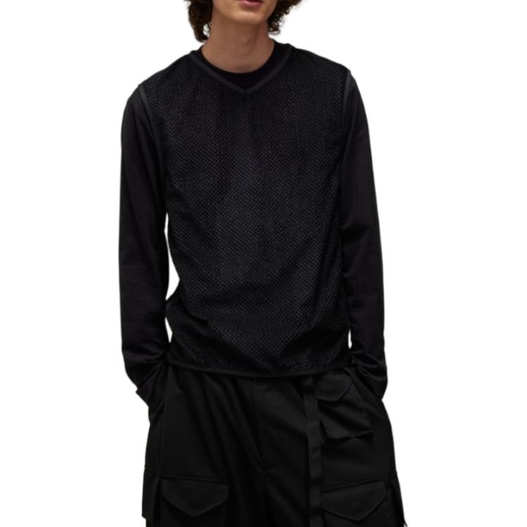 Purchase adidas 條紋無袖圓領背心 黑色 IW7501