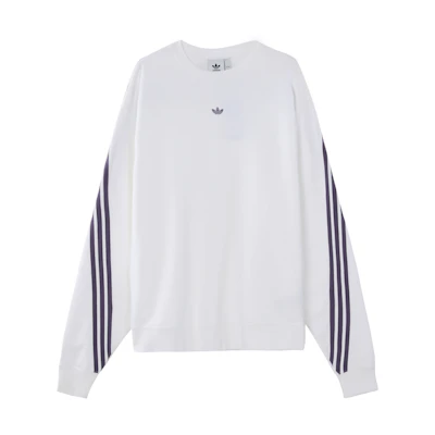 adidas Academy Stripe Pullover Sweatshirt White FM1519