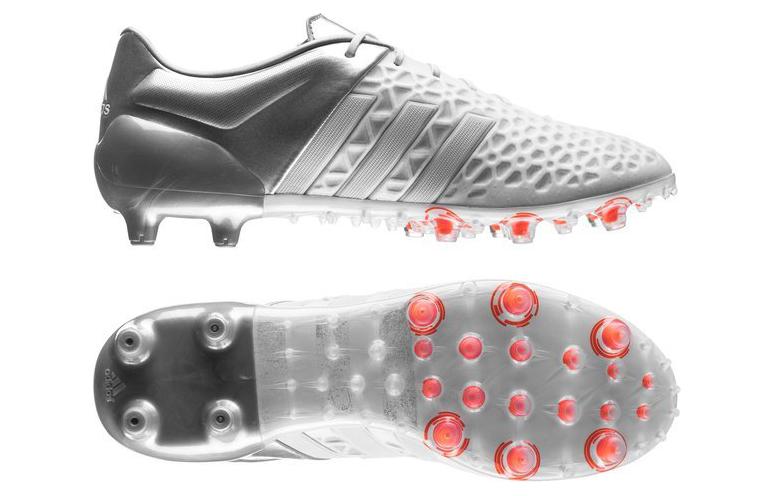 Shop 阿迪达斯 Ace 15.1 FG AG '白银金属' 足球鞋 S83210