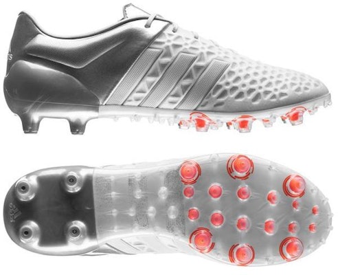 adidas Ace 15.1 FG AG 'Putih Perak Metalik' S83210 Shop adidas Ace 15.1 FG AG 'Putih Perak Metalik' S83210