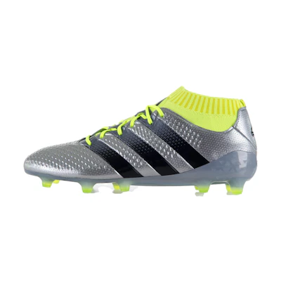adidas Ace 16.1 Primeknit FG 'Silver Metallic Sonic Yellow'