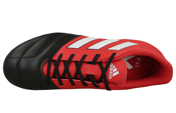 Lookbook 阿迪达斯 ACE 17.4 FG '红黑' 足球鞋 BA9692