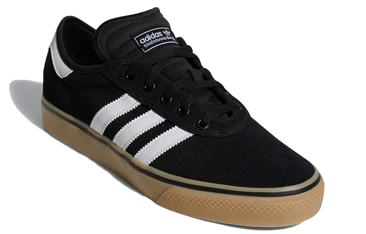 Lookbook adidas originals Adiease Premiere 舒適耐磨休閒板鞋 男女同款 黑色