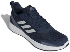 Lookbook adidas Adi 潮流 耐磨透氣慢跑鞋 靛藍色