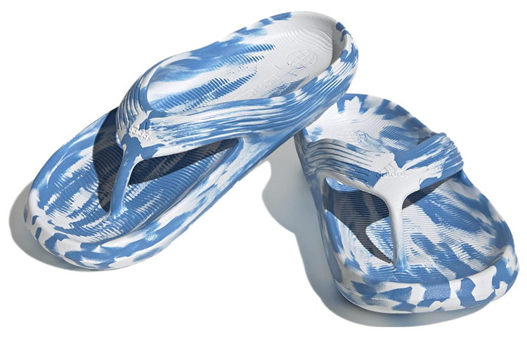 Lookbook adidas Adicane Flip-Flops Cloud White Pulse Blue Sandalen HP9413