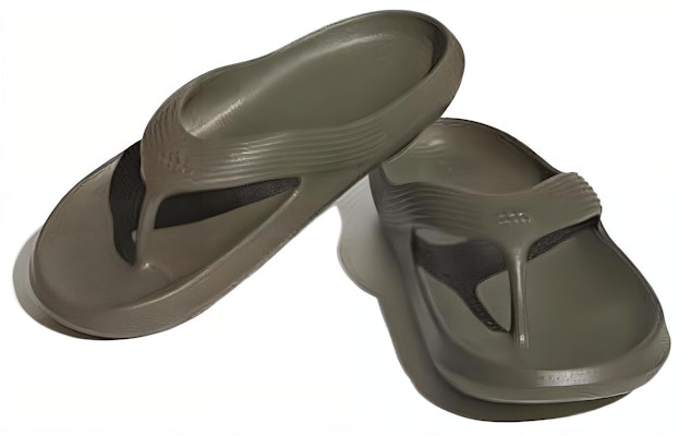 adidas Adicane Flip Flop 'Olive Strata' HQ9920 Lookbook adidas Adicane Flip Flop 'Olive Strata' HQ9920