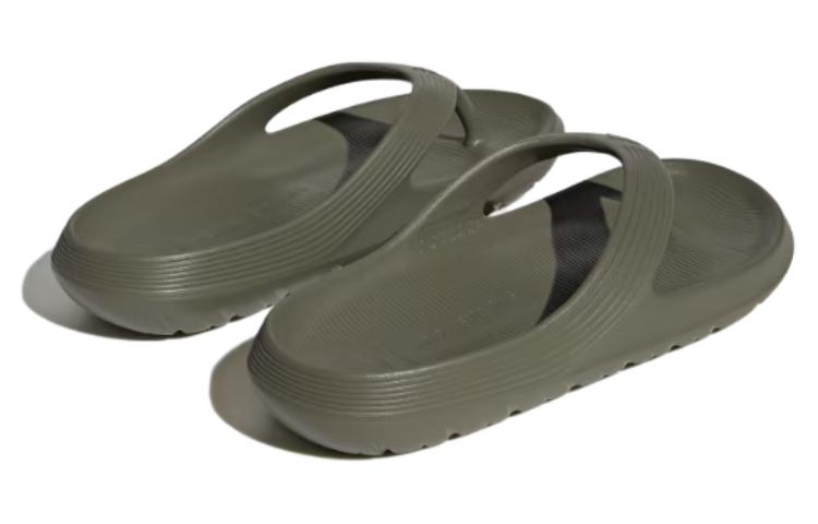 Shop アディキャン フリップフロップ "オリーブストラタ" HQ9920