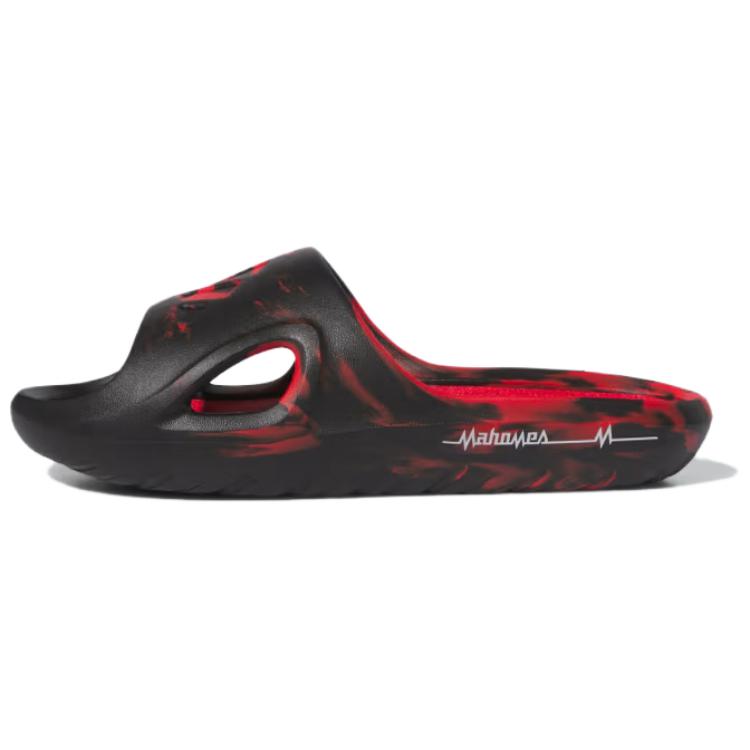 adidas Adicane Slip-On Sandals Black Red - Comfortable, Lightweight & Non-Slip. JH6548