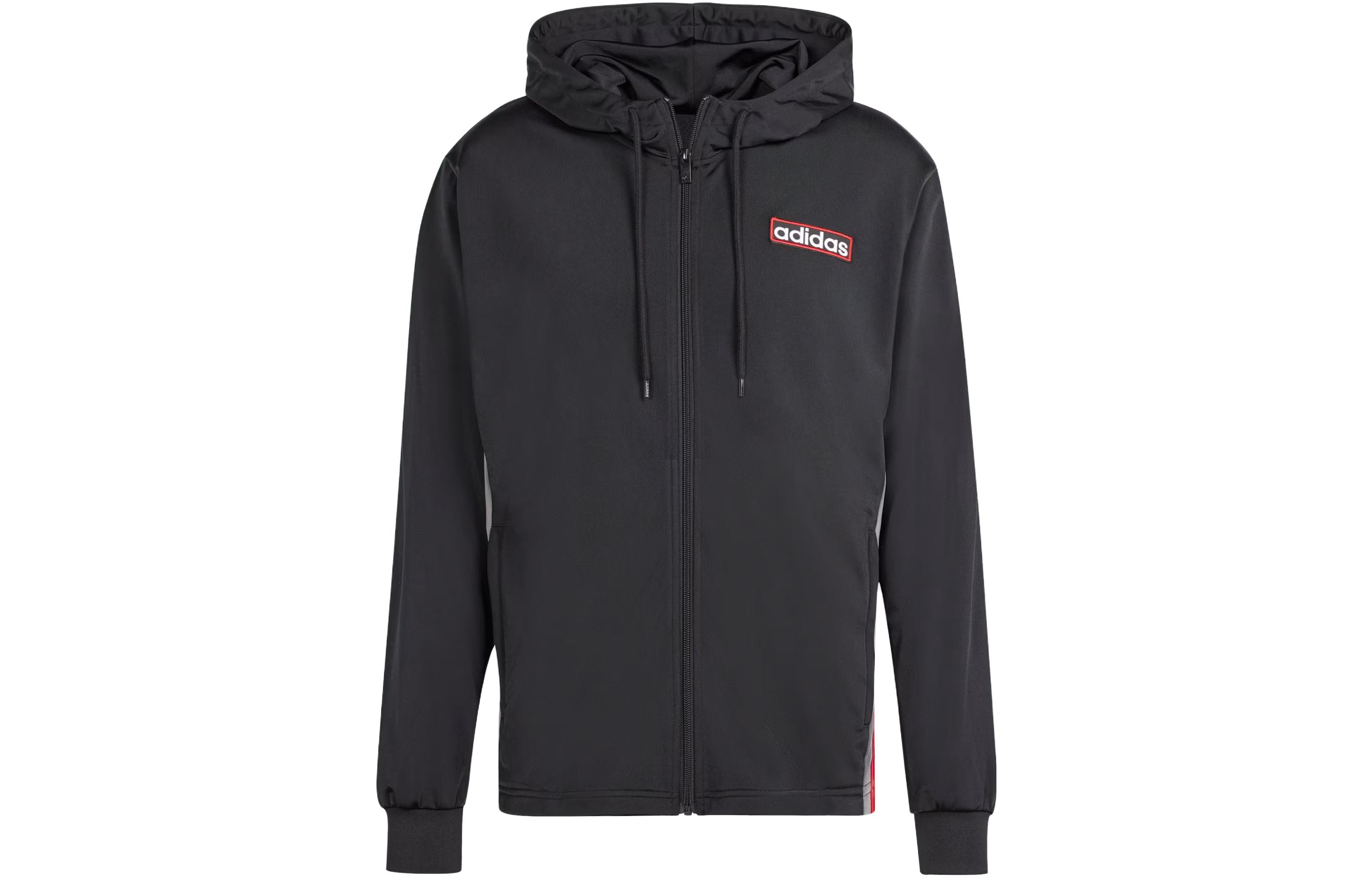 adidas Adicolor Adibreak Full-Zip Hoodie Colorblock Jacket Black IM8209