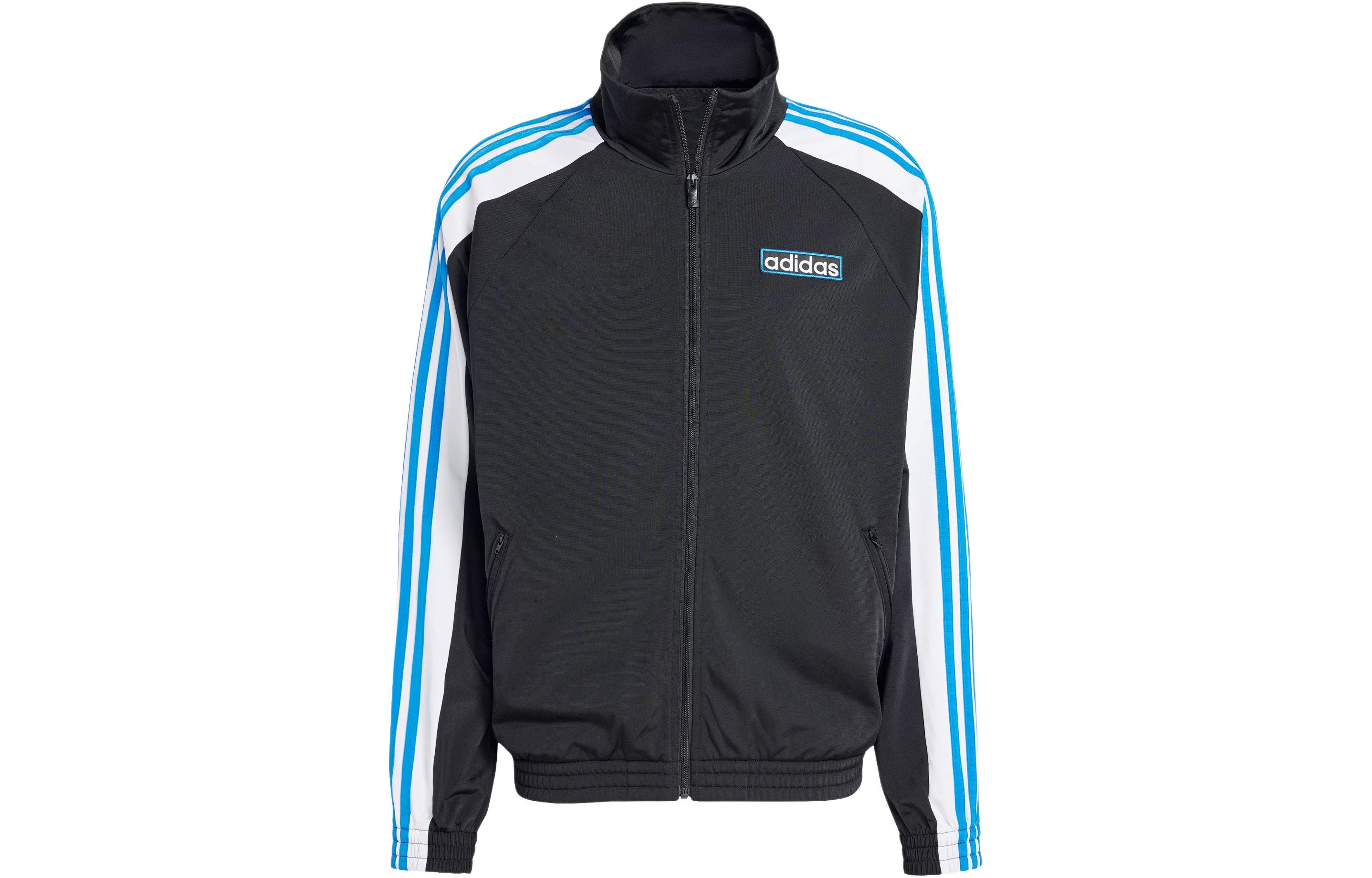 adidas Adicolor Adibreak Track Jacket Black Retro College Style IV5349