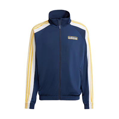 adidas Adicolor Adibreak Track Top Retro 3-Stripes Snap Jacket Navy Blue IU2363