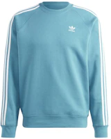 adidas ADICOLOR Blue Logo Crewneck Sweatshirt with 3-Stripes Design II5762 adidas ADICOLOR Blue Logo Crewneck Sweatshirt with 3-Stripes Design II5762
