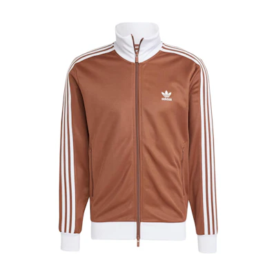 adidas Adicolor Classics Beckenbauer Track Top Brown Retro Track Jacket IY9879