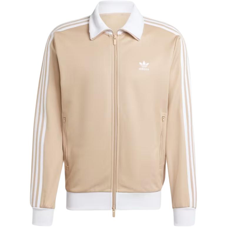 adidas Adicolor Classics Beckenbauer Track Top Zip-Up Jacket Magic Beige IZ1858