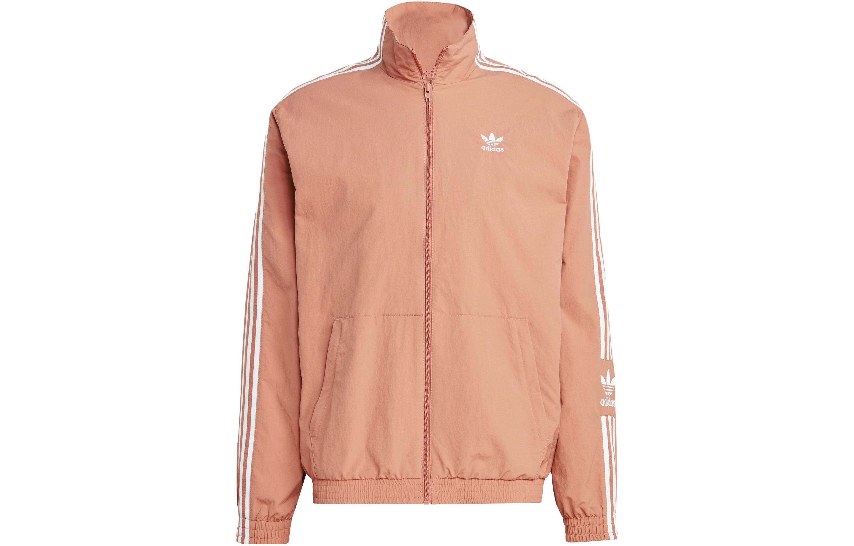 adidas ADICOLOR CLASSICS Logo 3-Stripes Track Jacket Brown Mens IA6358