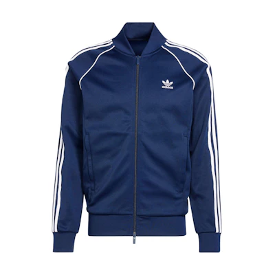 adidas Adicolor Classics SST 3-Stripes Logo Long-Sleeve Jacket Blue () IR9866