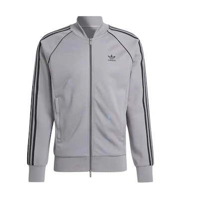 adidas Adicolor Classics SST Grey Zip Jacket - Soft, Breathable & Comfortable IT7141