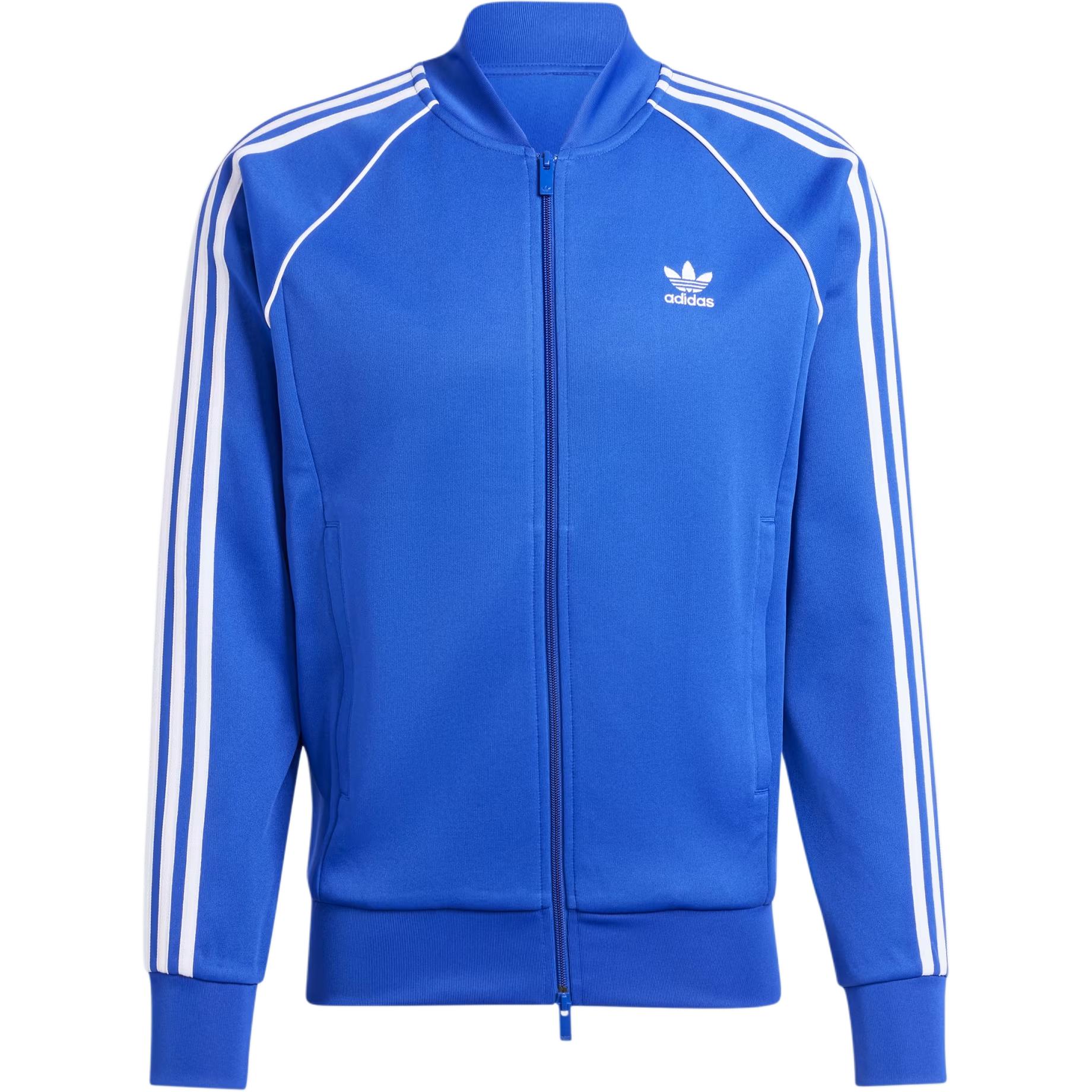 adidas Adicolor Classics SST Jacket - Translucent Blue with 3-Stripes Logo IY9850