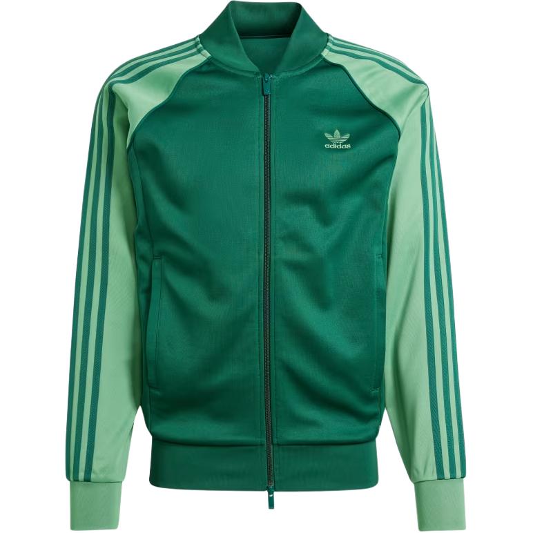 adidas ADICOLOR CLASSICS SST Track Jacket - Collegiate Green/Vintage Green IY8731