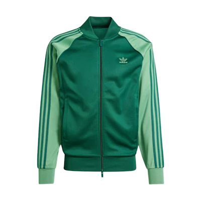 adidas ADICOLOR CLASSICS SST Track Jacket - Collegiate Green/Vintage Green IY8731