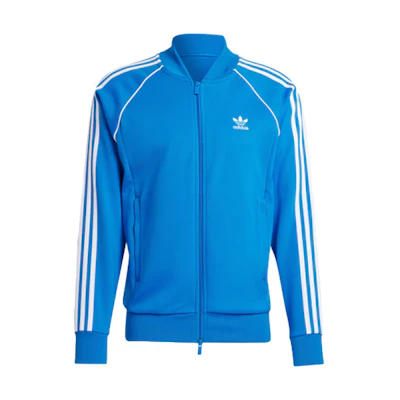 adidas ADICOLOR CLASSICS SST Track Jacket Blue with 3-Stripes Logo Design IL2493
