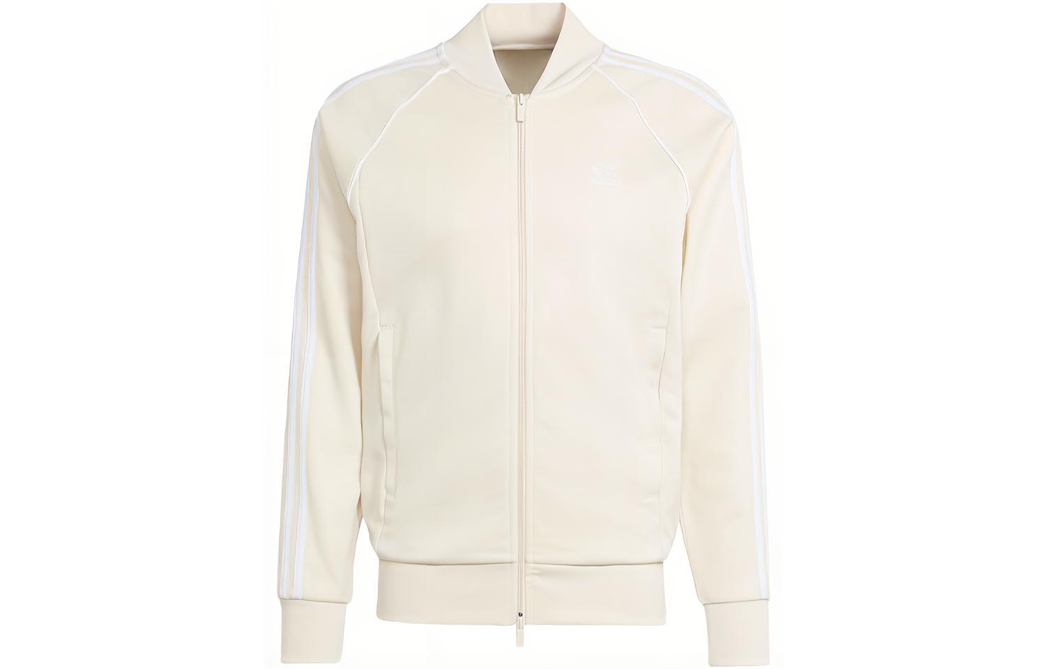adidas Adicolor Classics SST White Colorblock 3-Stripes Track Jacket IR9864