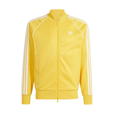 adidas Adicolor Classics SST Yellow Three-Stripe Track Jacket IR9865