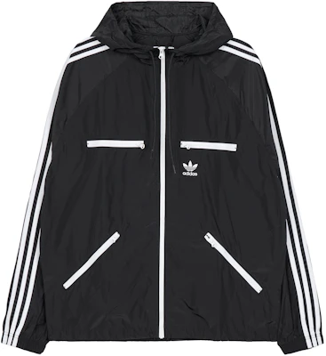 adidas ADICOLOR 經典三葉草連帽外套 黑色 HS2066 Buy adidas ADICOLOR 經典三葉草連帽外套 黑色 HS2066