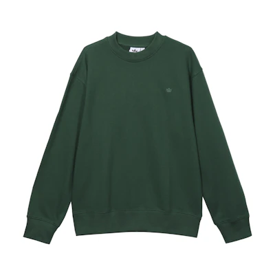 adidas Adicolor Contempo Forest Green Pullover Sweatshirt IM4399