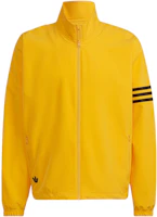 adidas ADICOLOR Embroidered Logo 3-Stripes Yellow Track Jacket HM1867 adidas ADICOLOR Embroidered Logo 3-Stripes Yellow Track Jacket HM1867