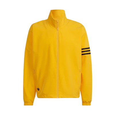 adidas ADICOLOR Embroidered Logo 3-Stripes Yellow Track Jacket HM1867
