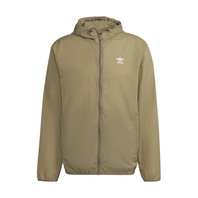 adidas Adicolor Essentials Green Zip-Up Hoodie Jacket H34688