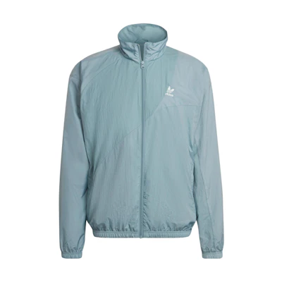 adidas ADICOLOR Light Blue Track Jacket with Colorblock Design HC4511