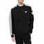 Purchase adidas Adicolor Originals Baju Hitam Logo dengan Rekaan 3 Jalur GN3545