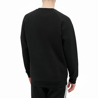 adidas Adicolor Originals Baju Hitam Logo dengan Rekaan 3 Jalur GN3545 Details for adidas Adicolor Originals Baju Hitam Logo dengan Rekaan 3 Jalur GN3545