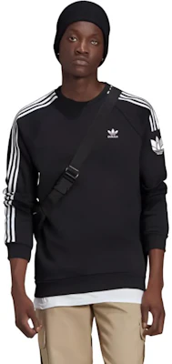 adidas Adicolor Originals Baju Hitam Logo dengan Rekaan 3 Jalur GN3545 Sizing adidas Adicolor Originals Baju Hitam Logo dengan Rekaan 3 Jalur GN3545