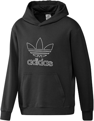 adidas ADICOLOR Outline Hoodie Black - Retro Loose-Fit Logo Print Pullover IU2373 Buy adidas ADICOLOR Outline Hoodie Black - Retro Loose-Fit Logo Print Pullover IU2373