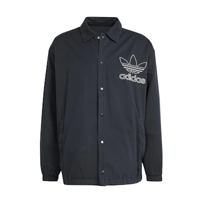 adidas Adicolor Outline Trefoil Logo Jacket Black - Casual Sportwear IU2371