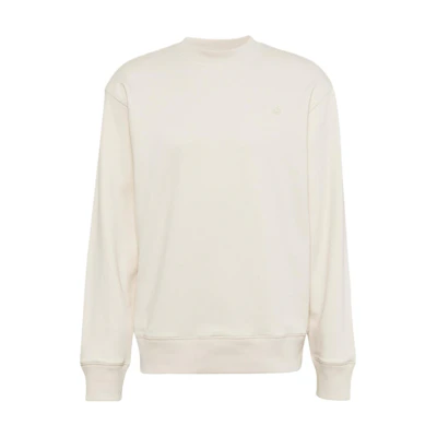 adidas Adicolor Pullover Retro Sweatshirt White with Logo Print Design HK2939