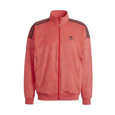 adidas ADICOLOR Red Printed Long-Sleeve Casual Jacket HL9455