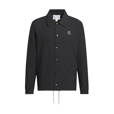 adidas Adicross Coaches Jacket Black Long Sleeve Letter Print Outerwear IT8324