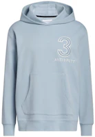 adidas Adicross Light Blue Sweatshirt with Digital Letter Embroidery HZ3236 adidas Adicross Light Blue Sweatshirt with Digital Letter Embroidery HZ3236