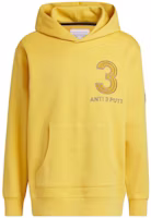 adidas Adicross Retro Embroidered Hoodie Yellow Long Sleeve HZ3235 adidas Adicross Retro Embroidered Hoodie Yellow Long Sleeve HZ3235