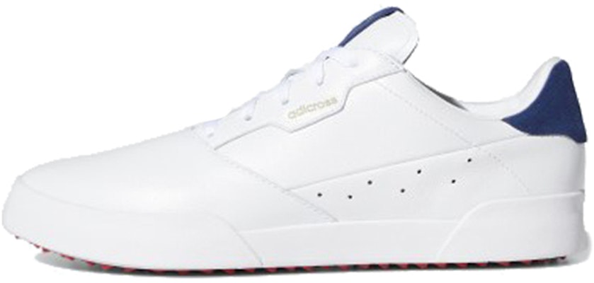 adidas Adicross Retro Golf Shoes 'White Blue' EE9164 Buy adidas Adicross Retro Golf Shoes 'White Blue' EE9164