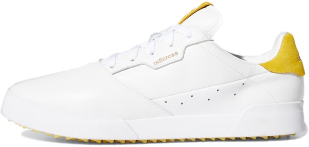 Adidas Adicross Retro Spikeless 'Putih Kuning' Golf Sepatu H04857 Buy Adidas Adicross Retro Spikeless 'Putih Kuning' Golf Sepatu H04857