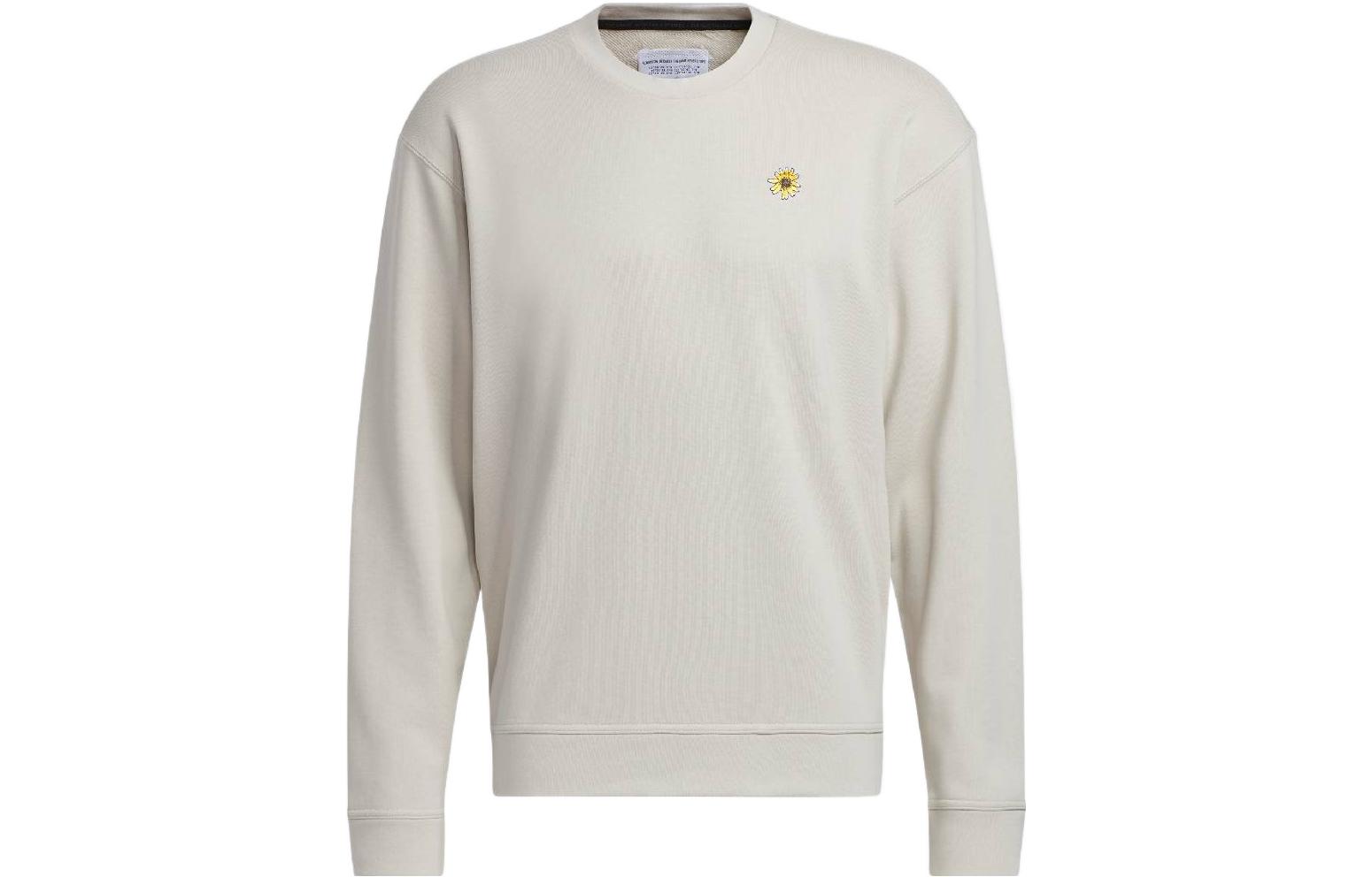 adidas Adicross X Burning Cart Graphic Crewneck Sweatshirt Clear Brown Unisex HS5607