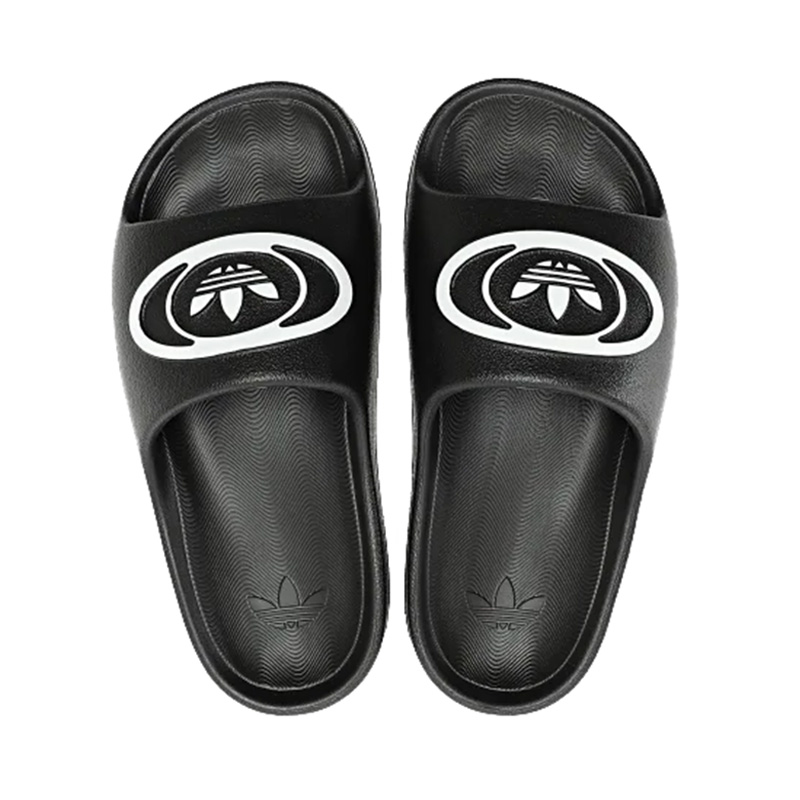 Purchase 阿迪达斯 AdiFom 00s 黑色懒人泡沫拖鞋 KK3578